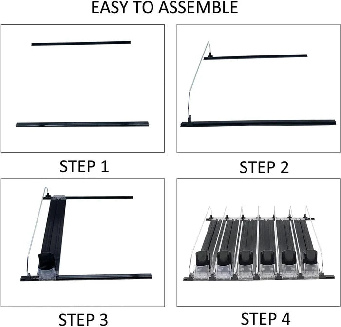 Drink Organizer - Refrigerator Self Push Drink Pusher, Can Dispenser Rack, Various sizes Available
