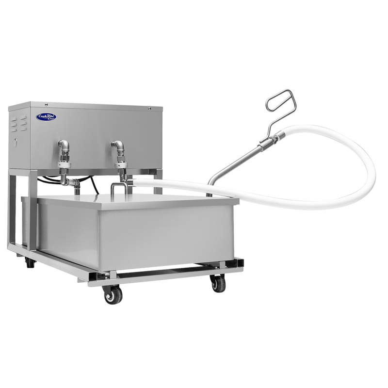 Atosa FPOF-80 Mobile Portable Fryer Oil Filter - 80 LBS Capacity
