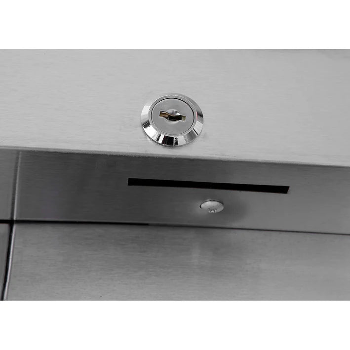 Atosa MBF8505GRL Bottom Mount 27" Single Solid Left Hinged Door Stainless Steel Refrigerator