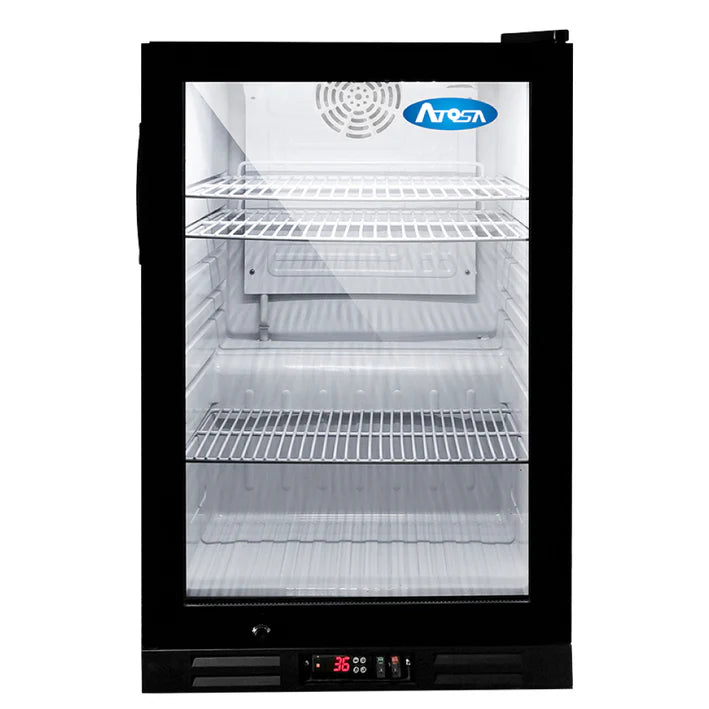 Atosa CTD-5T 21" Wide Single Door Counter Top Display Refrigerator Merchandiser