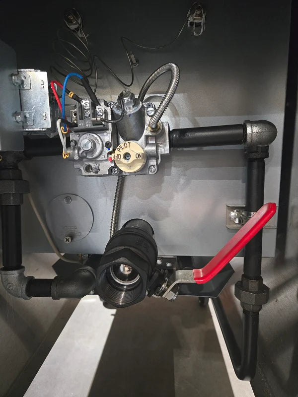 Blue Flame GF-122K 122,000 BTU Natural Gas Jet Burner Deep Fryer