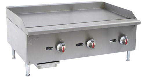 Blue Flame GG-36T Natural Gas/Propane 36" THERMOSTATIC Griddle