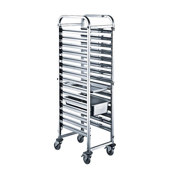Sigma SP278A 16-Tier Stainless Steel Sheet Pan Rack, Steam Table Pan, GN pan, Hotel pan, Plastic Food Pan Rack