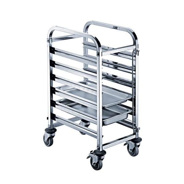 Sigma 6-Tier Stainless Steel Sheet Pan Rack, Steam Table Pan, GN pan, Hotel pan, Plastic Food Pan Rack
