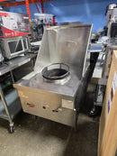 Used Commercial Single Burner Natural Gas Wok Range