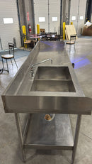 Commercial Stainless Steel Sink Table
