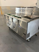 Pitco SSH55 Supreme Natural Gas Open Fryer With Pitco SSHBNB55 Filtration System