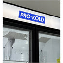 Pro-Kold DURF-32-W Double Door 54" Wide Display Freezer
