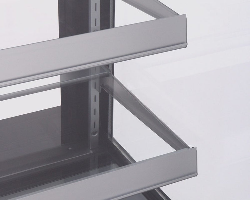 Kool-It KBF-72 2 Tier 71" Flat Glass Refrigerated Pastry Display Case
