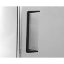 Atosa MBF8010GRL 28" Top Mount Solid Half 2-Door Reach-In Refrigerator -Left Hinged