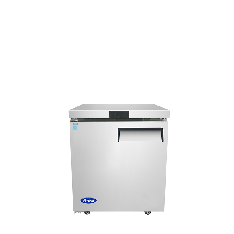 Atosa MGF8401GRL Single Left Hinged Door 28" Undercounter Refrigerated Work Table