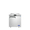Atosa MGF8408GR 27" Solid Door Undercounter Worktop Refrigerator With Backsplash