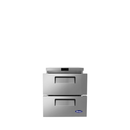 Atosa MGF8415GR 27″ Single Door Two-Drawer Undercounter Refrigerated Work Table