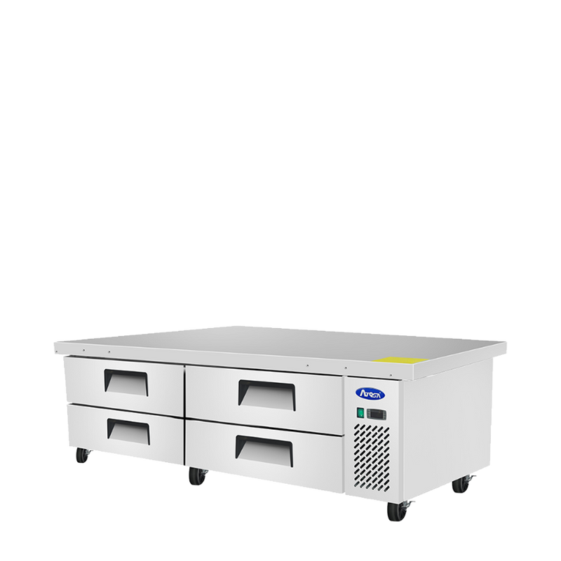 Atosa MGF8453GR 72″ 4 Drawer Refrigerated Chef Base