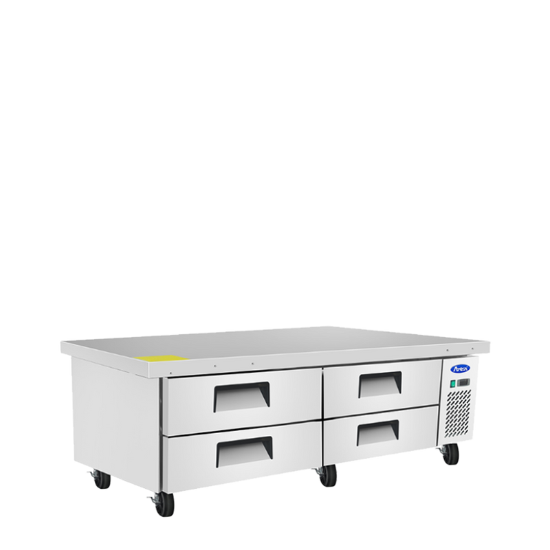Atosa MGF8453GR 72″ 4 Drawer Refrigerated Chef Base
