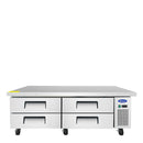 Atosa MGF8453GR 72″ 4 Drawer Refrigerated Chef Base