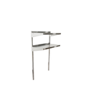 Atosa Stainless Steel Overshelves for MSF Series Sandwich Prep Tables - Various Sizes