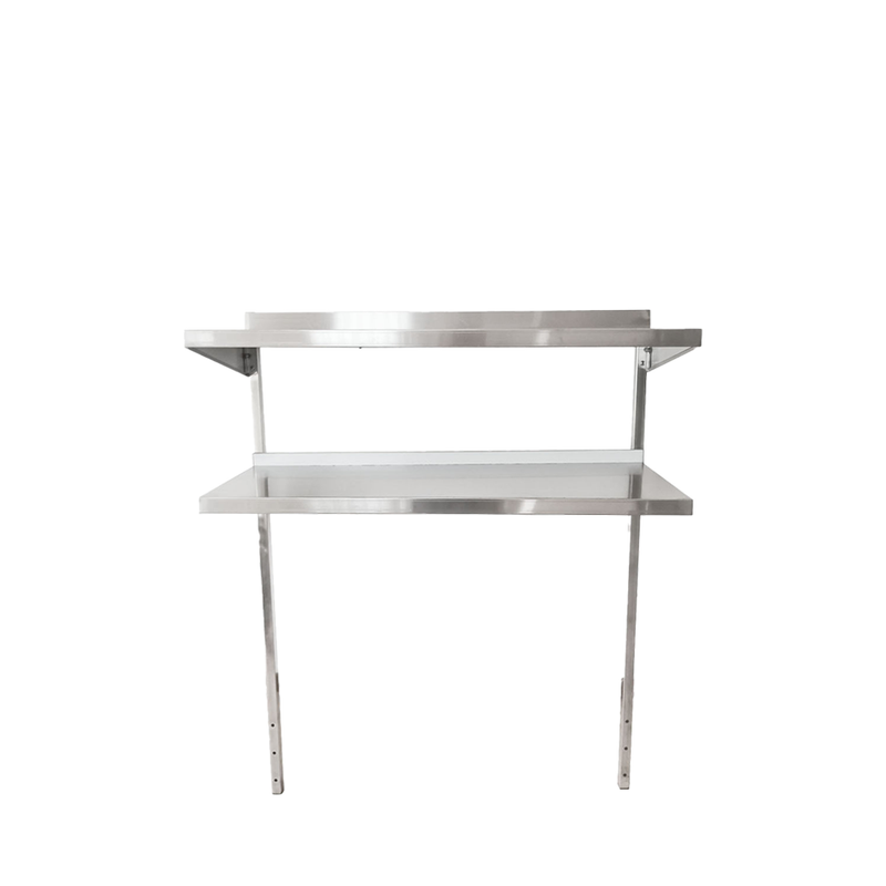 Atosa Stainless Steel Overshelves for MSF Series Sandwich Prep Tables - Various Sizes