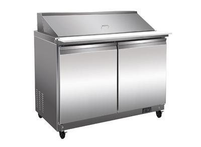 North-Air Double Door 60" Refrigerated Sandwich Prep Table