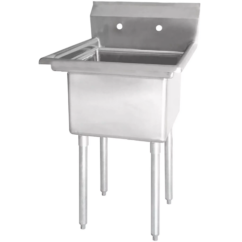 Stainless Steel Single Compartment Sink - Various Configurations