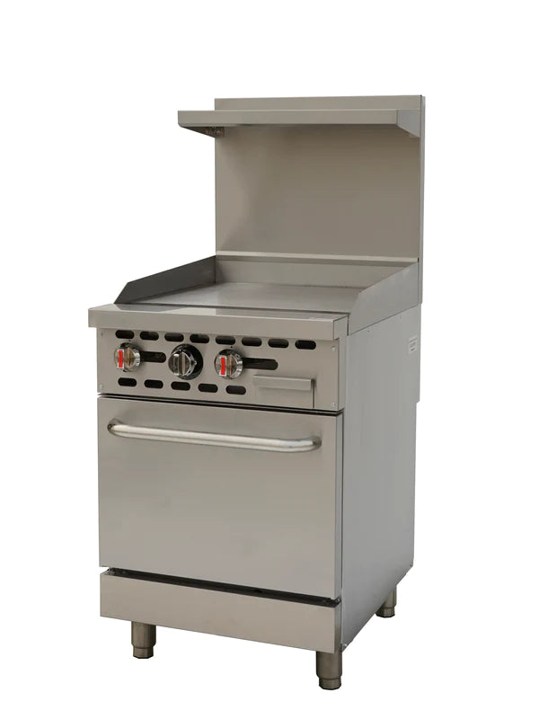 Blue Flame 24" THERMOSTATIC Griddle With Stove Top Oven