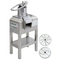 Robot Coupe CL60E Continuous Feed Food Prep Machine with Push Feed Head - 66 Lbs/Min Production