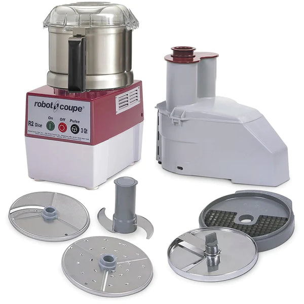 Robot Coupe R2 DICE ULTRA Food Processor & Slicer - 3 Qt Capacity