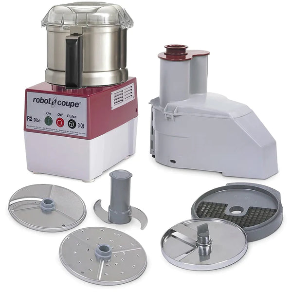 Robot Coupe R2 DICE ULTRA Food Processor & Slicer - 3Qt Capacity