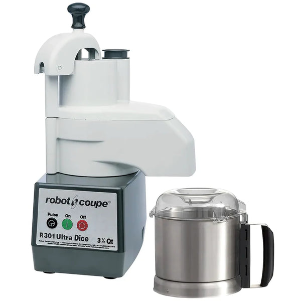 Robot Coupe R301 DICE ULTRA Food Processor & Slicer Combo - 3.9 Qt Capacity