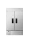 Habco SF46HCSX 47" Bottom Mount Double Solid Door Reach-In Freezer