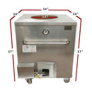 Morni T04 Natural Gas/Propane 34″ x 34″ Tandoori Oven- 100,000 BTUs