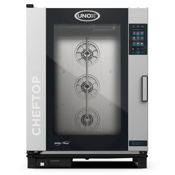 Unox XAVC-10FS Series Electric/Natural Gas Digital Controls Countertop Combi Oven -Fits 10 Full Size Sheet Pans or 20 Full Size Steam Table Pans