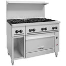 Vulcan 48S/C-8B 48" Natural Gas/Propane 8 Burner Stove Top Range -Various Configurations