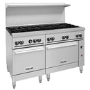 Vulcan 60SS/SC-10B 60" Natural Gas/Propane 10 Burner Stove Top Range-Various Configurations