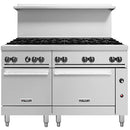 Vulcan 60SS/SC-10B 60" Natural Gas/Propane 10 Burner Stove Top Range-Various Configurations