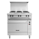 Vulcan EV36S-6FP-208 36" Electric 6 French Plates Cooking Range