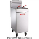 Vulcan LG300 Natural Gas/Propane 35-40Lbs Floor Fryer-90,000 BTU