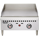 Vulcan VCRG24-T Natural Gas/Propane 24" Thermostatic Griddle- 50,000 BTU