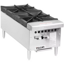 Vulcan VCRH12 12” Natural Gas/Propane 2 Burner Hot Plate-50,000 BTU