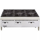 Vulcan VCRH36 36” Natural Gas/Propane 6 Burner Hot Plate-150,000 BTU