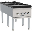 Vulcan VSP200 Natural Gas/Propane Double Burner Stock Pot Range-220,000 BTU
