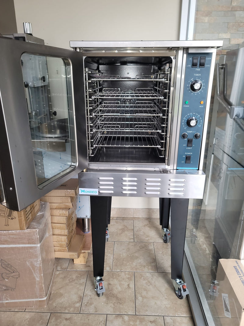 Maple Leaf Natural Gas/Propane Half Size Convection Oven- Single Phase(23 Amps)