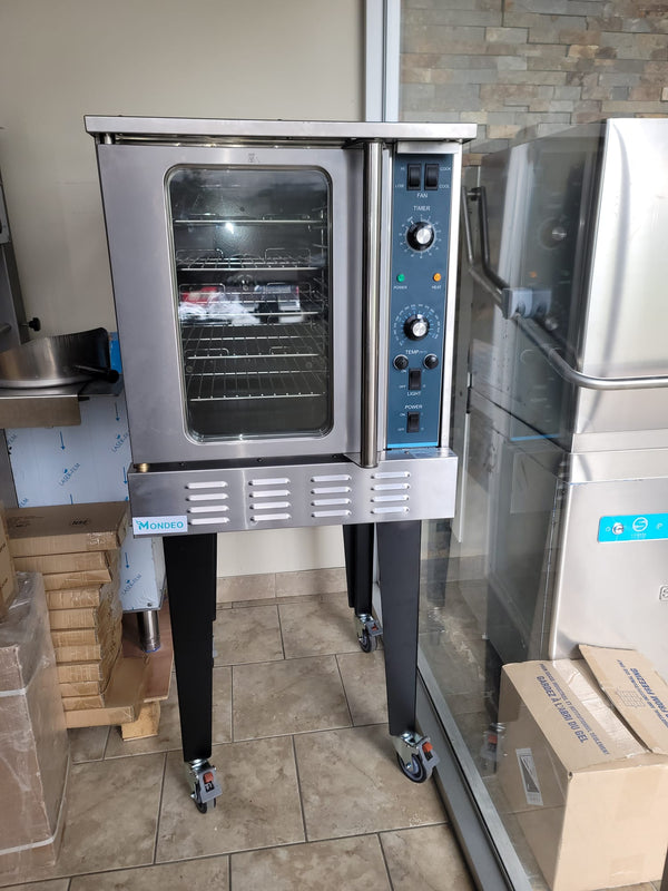 Maple Leaf Natural Gas/Propane Half Size Convection Oven- Single Phase(23 Amps)