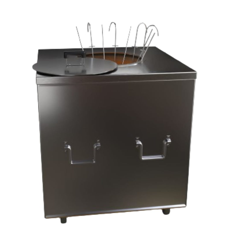 Morni CS02 Natural Gas/Propane 24″ x 24″ Tandoori Oven- 100,000 BTUs