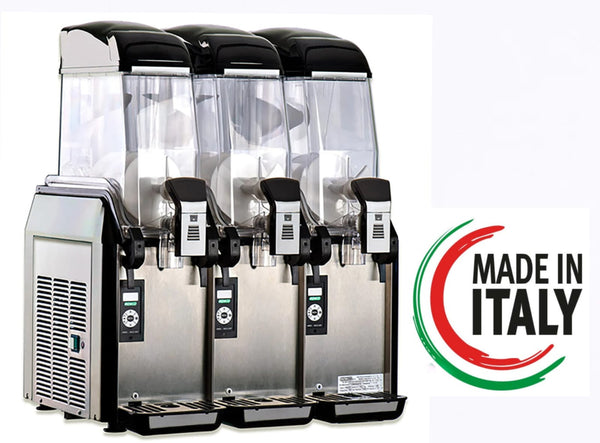 Elmeco FC3 GREEN Millenium Triple 12L Container Slushie Machine
