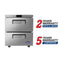 Atosa MGF8420GR 27″ Single Door Two-Drawer Undercounter Freezer Work Table