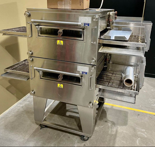 Used XLT 1832-2G Compact Natural Gas Double Conveyor Oven - 18" Wide Conveyor(Manufactured in 2018)