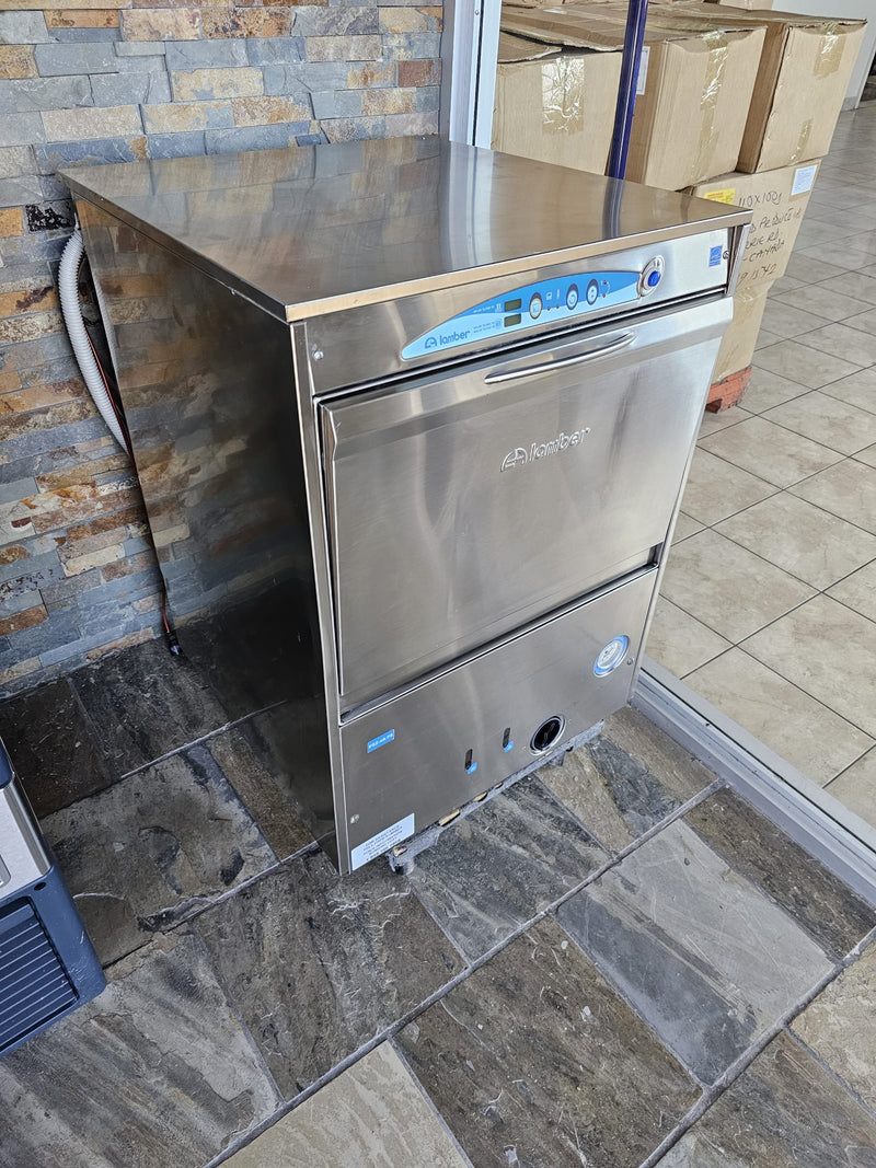Used Lamber F92EKDPS High Temperature Undercounter Dishwasher- Delivery and Installation Included
