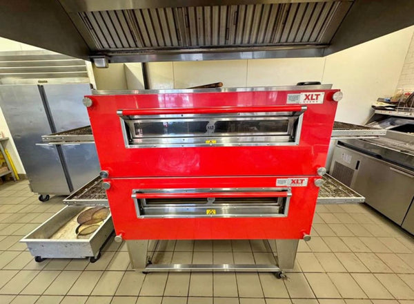 XLT 3855 Series Natural Gas Pizza Conveyor Oven- Manufactured in 2017