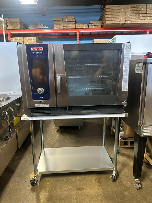 Used Rational iCombi Pro 6 Pan Full Size Natural Gas Combi Oven- Manufactured in 2021
